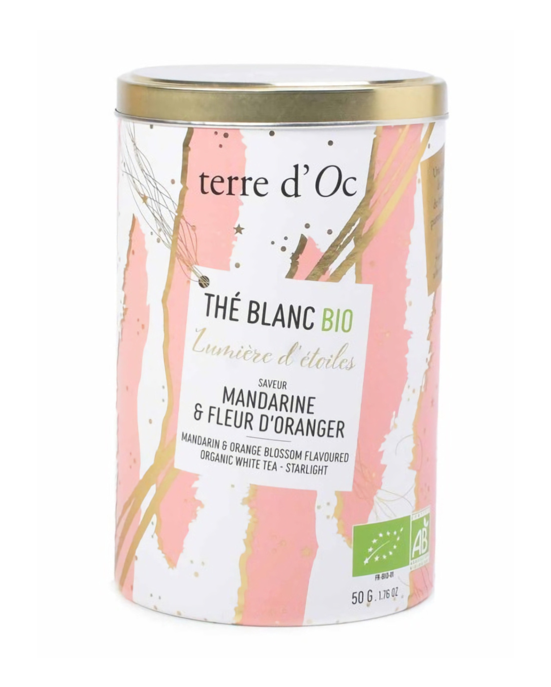 Terre d'Oc - Herbata biała 50 g Christmas Starlight