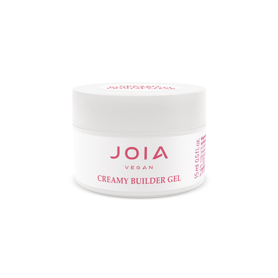 Joia Vegan Creamy Builder Gel żel budujący do paznokci crystal clear, 15 ml