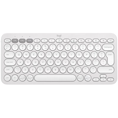 Klawiatura LOGITECH Pebble Keys 2 K380s Biały