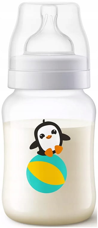 AVENT butelka antykolkowa dla niemowląt 260ml 1m+