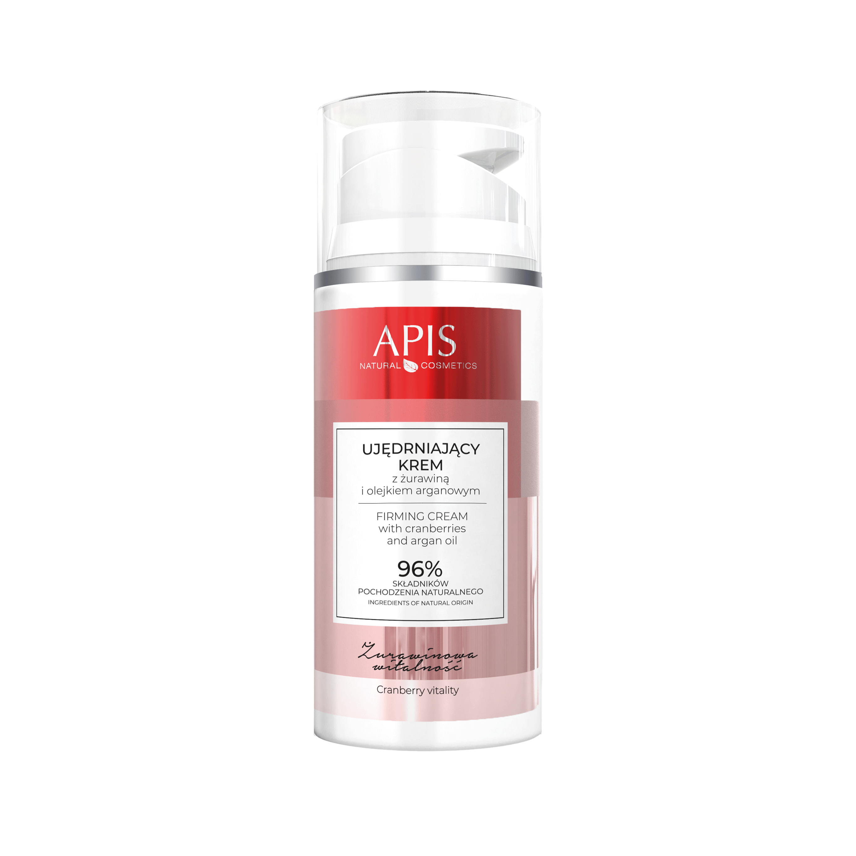 Apis Cranberry Vitality ujędrniający krem do twarzy, 100 ml