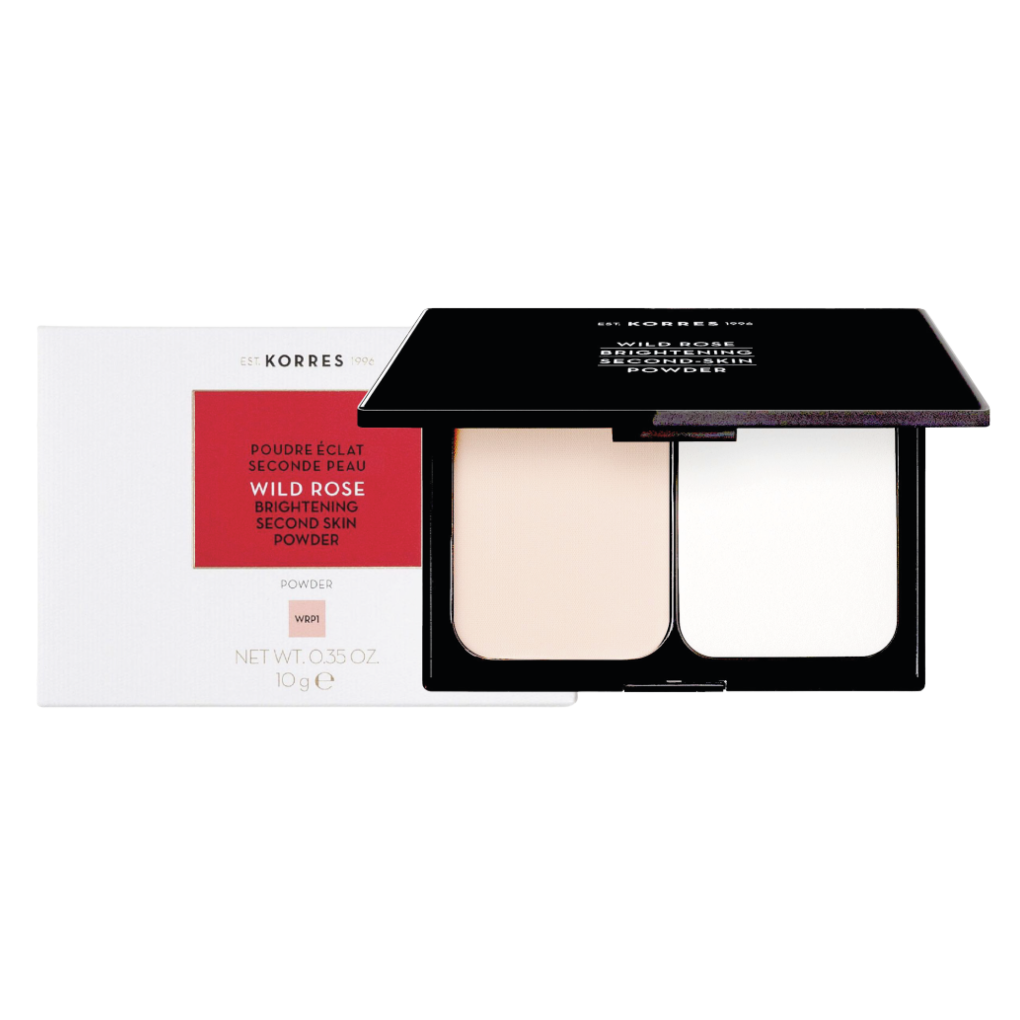 Korres Wild Rose puder prasowany wpr1, 10 g