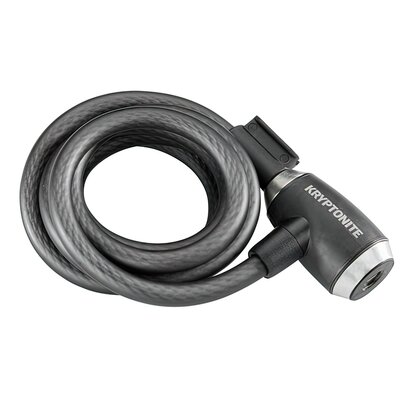 Zapięcie rowerowe KRYPTONITE Kryptoflex 1218 Linka Czarny
