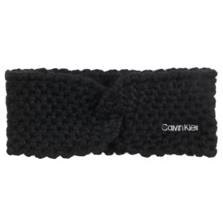 Opaska Calvin Klein Micro Waffle Headband K60K609968 BAX Black
