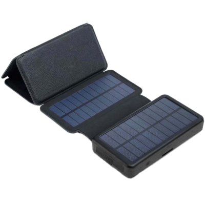Panel solarny POWERNEED ES20000B z powerbankiem 20000 mAh Czarny
