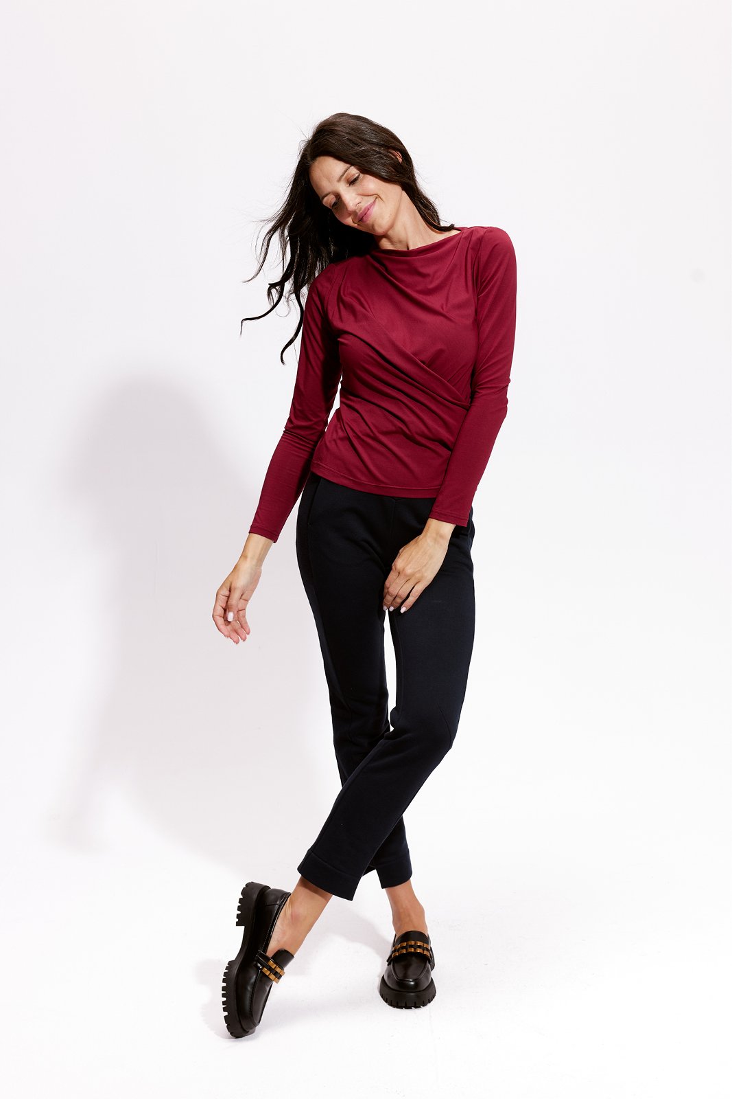 Risk Made in Warsaw Spodnie IDEALISTKI dark navy S