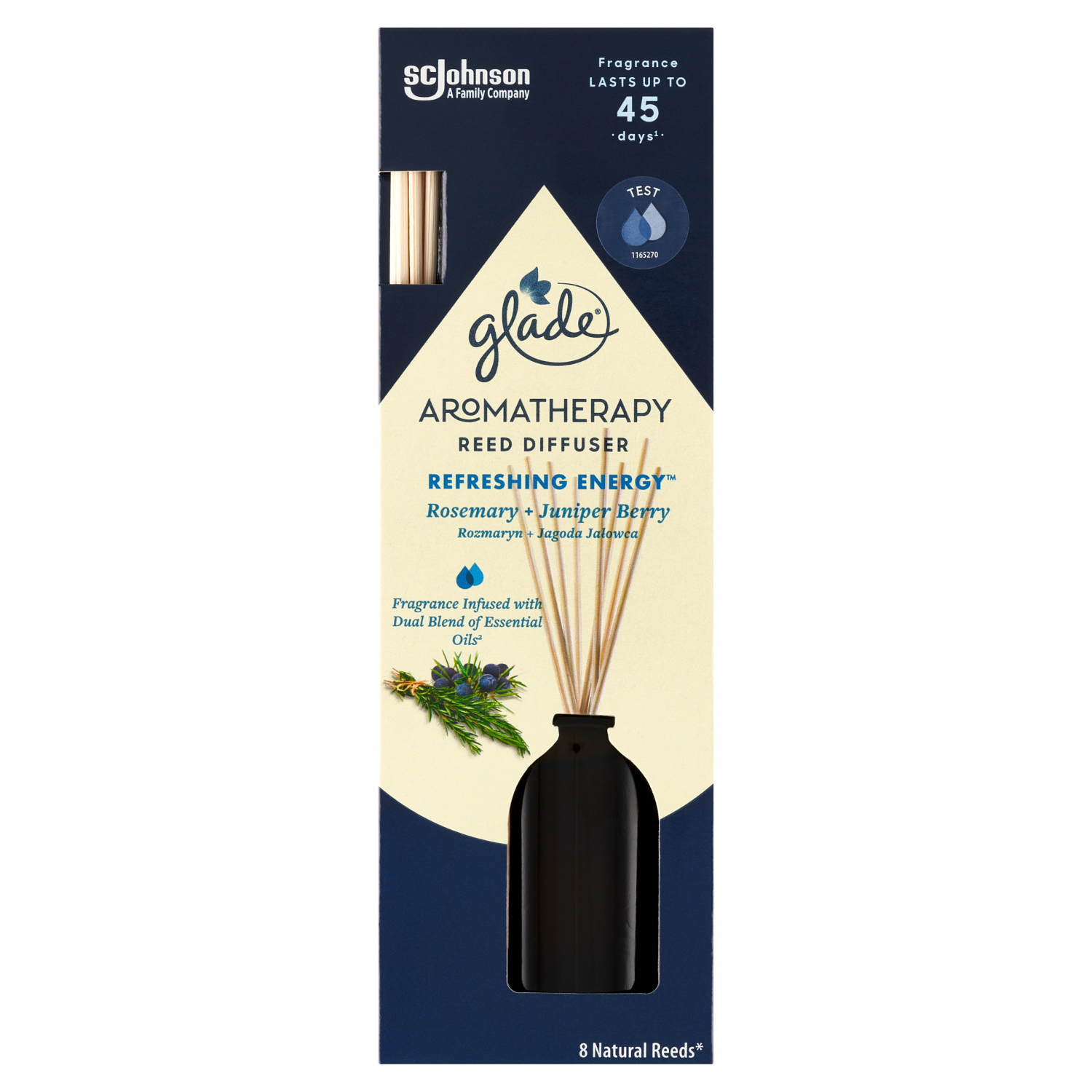 Glade Aromatherapy dyfuzor zapachowy refreshing energy, 80 ml