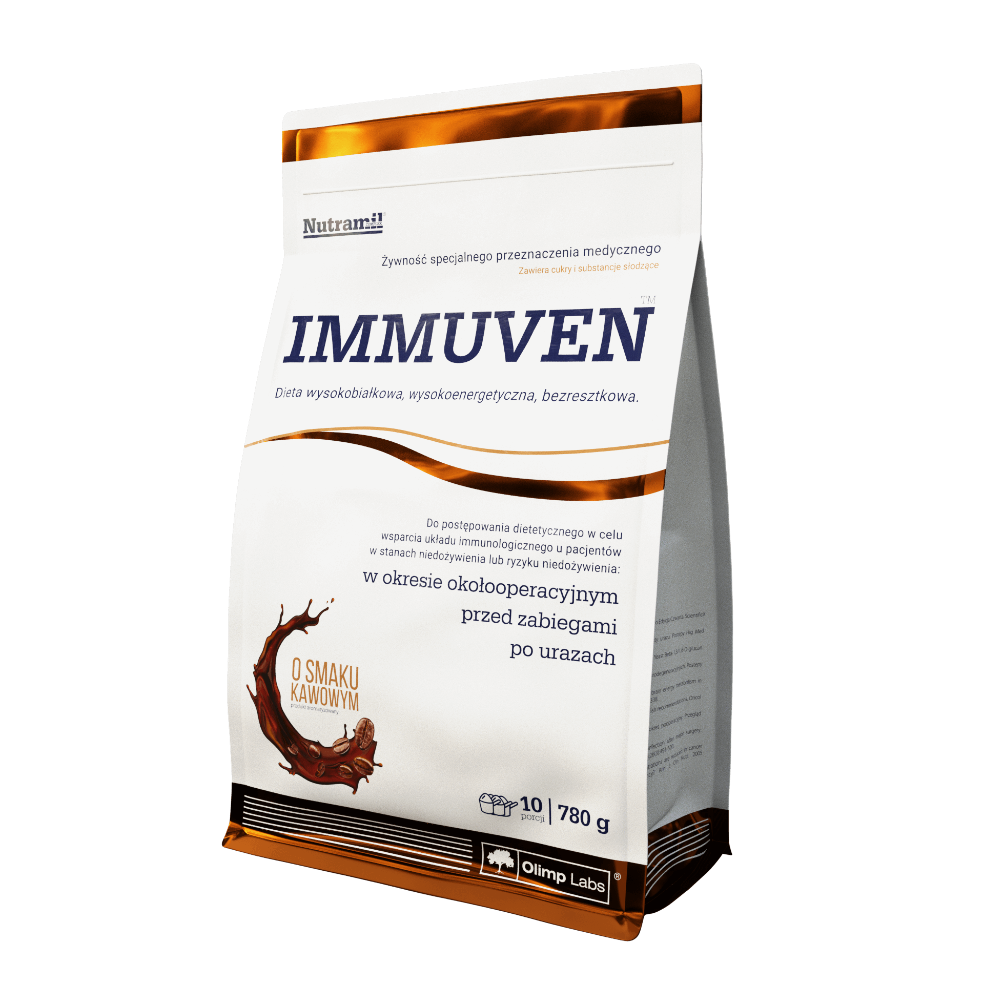 Olimp Immuven, proszek,  smak kawowy, 780 g