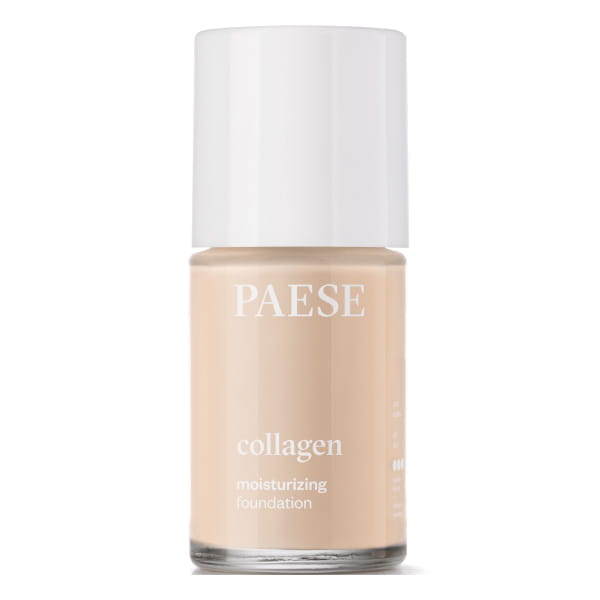 Paese kolagenowy podkład nawilżający, 301 N light beige, 30 ml