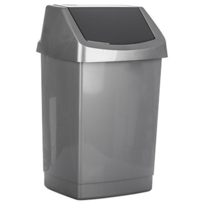 Kosz na śmieci CURVER Click It 50 L Szary