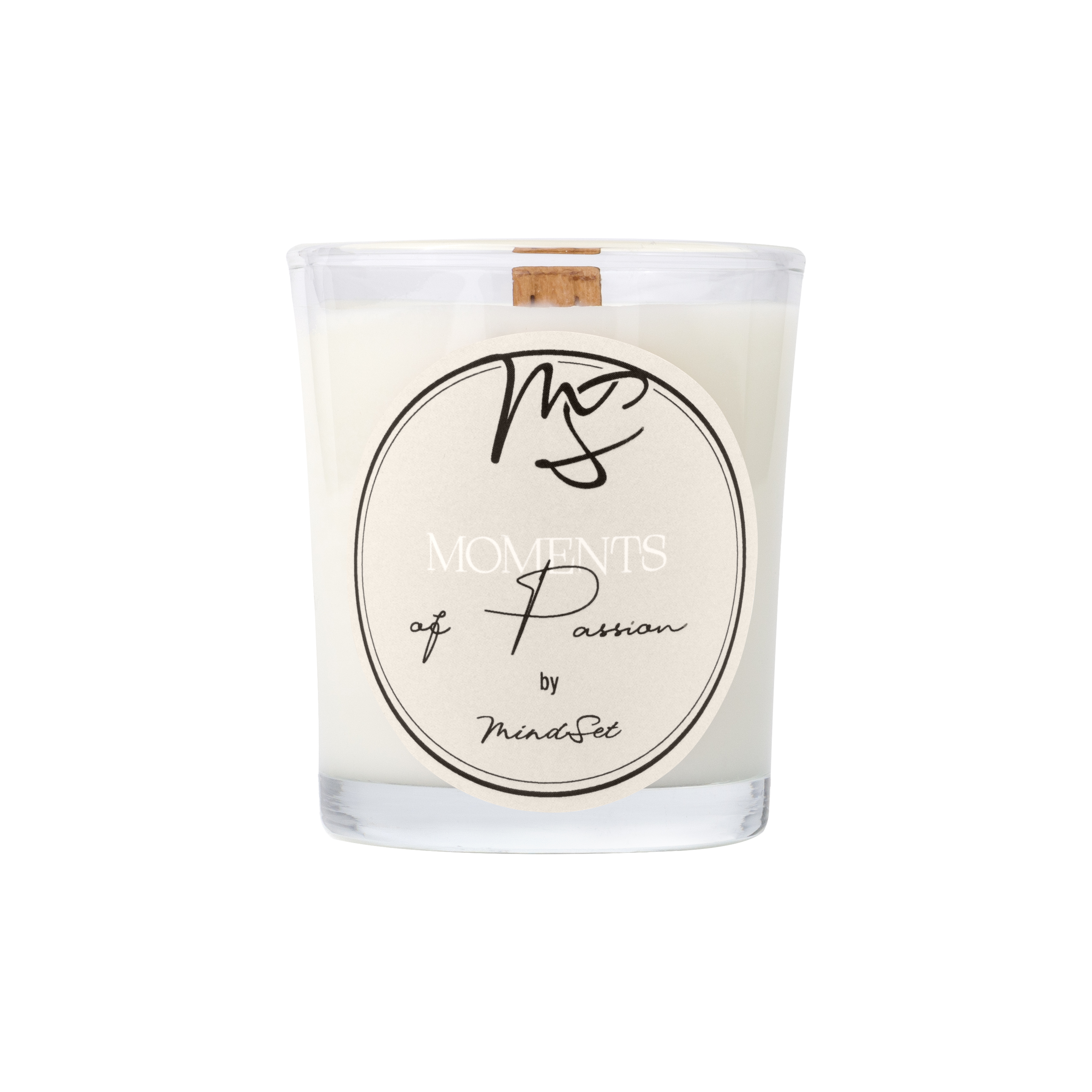 MindSet Cosmetics świeca sojowa paczula i gruszka - moments of passion, 100 ml