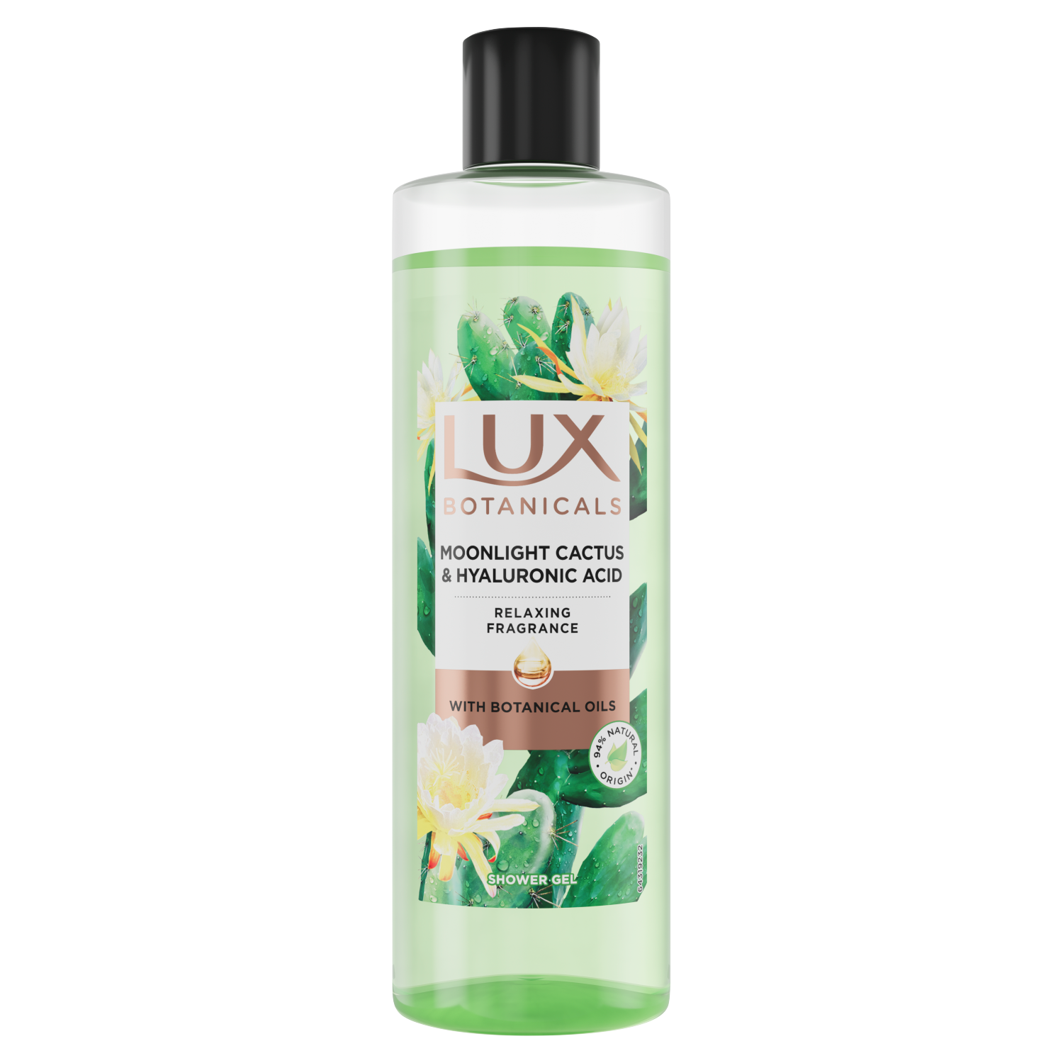Lux Botanicals Cactus Hyaluronic Acid żel pod prysznic, 480 ml