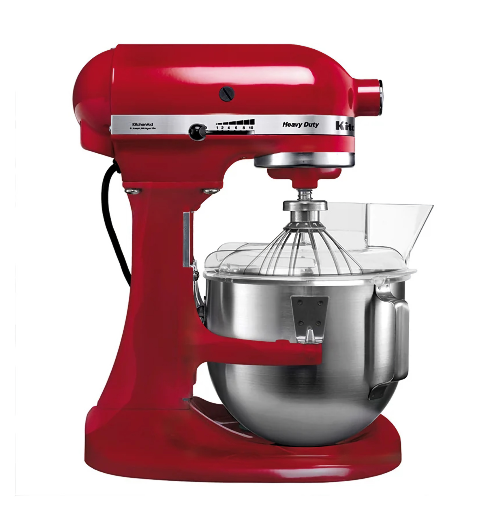 KitchenAid - Mikser planetarny 4,8 L Heavy Duty 5 Czerwony
