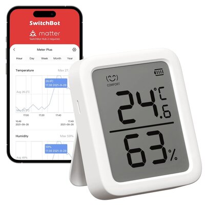 Termometr SWITCHBOT SwitchBot Plus Biały