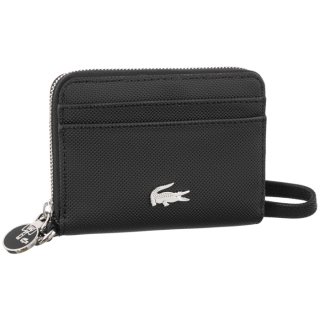 Portfel Lacoste Xs Wristlet Zip Wallet Noir NF2778DC