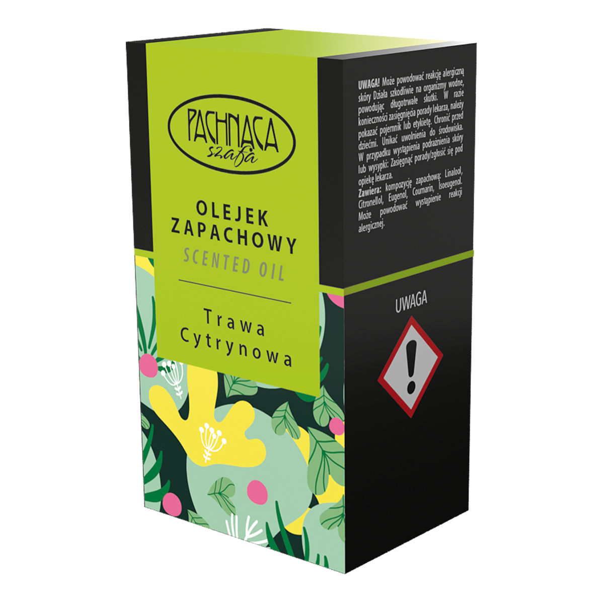 Pachnąca Szafa olejek zapachowy trawa cytrynowa, 10 ml