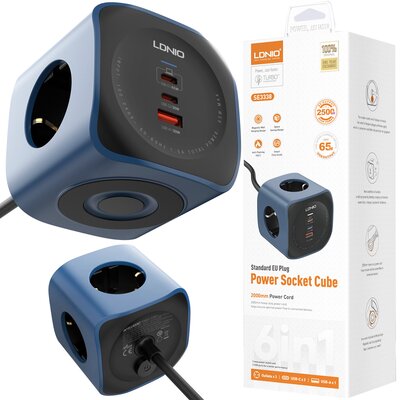 Listwa LDNIO SE3338 Biały