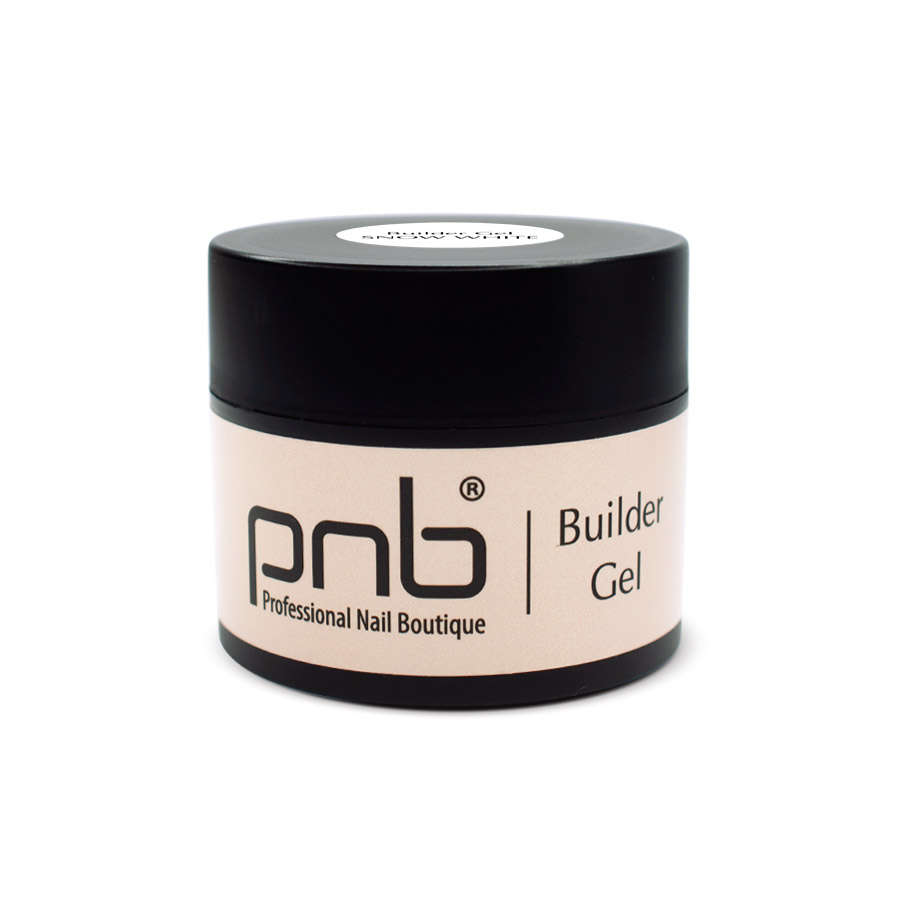 PNB Builder Gel żel budujący do paznokci UV/LED snow white, biały, 15 ml