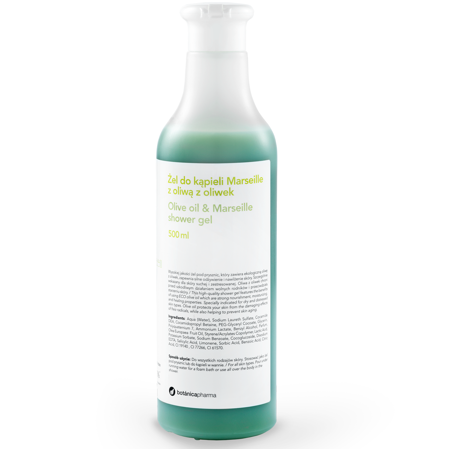 Botanicapharma żel pod prysznic, 500 ml