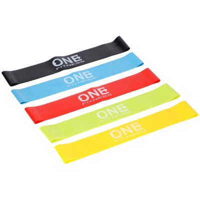Zestaw gum do ćwiczeń ONE FITNESS PBF SET05 Slim