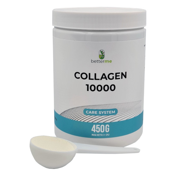 BetterMe Collagen 10000 Care System suplement diety kolagen rybi w proszku, 450 g
