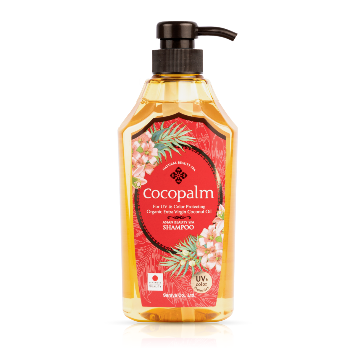Cocopalm Asian Beauty SPA nabłyszczający szampon do włosów chroniący kolor, 600 ml