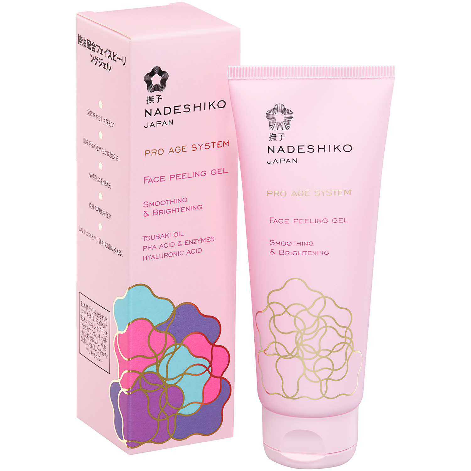Nadeshiko Pro Age System żelowy peeling do twarzy, 80 ml