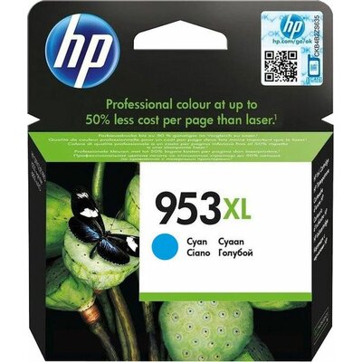 Tusz HP 953 XL Instant Ink Błękitny 18 ml F6U16AE