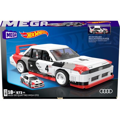 Klocki plastikowe MEGA Hot Wheels Audi 90 Quattro IMSA GTO HRY20