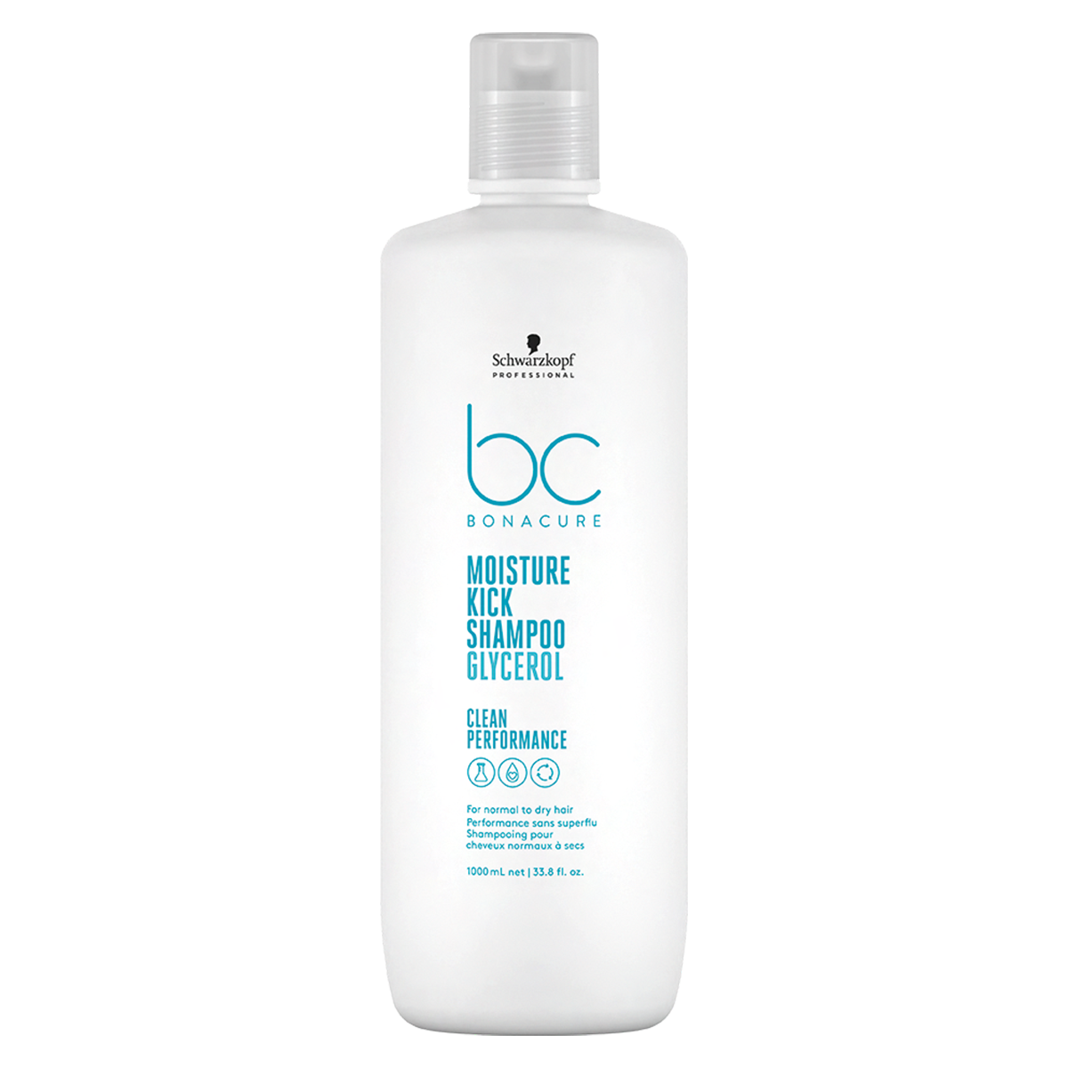 Schwarzkopf Professional BC Moisture Kick nawilżający szampon do włosów, 1000 ml