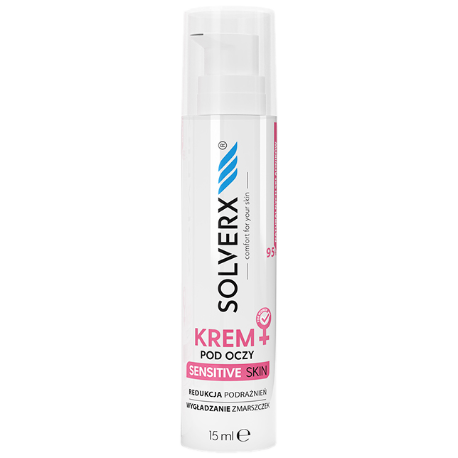 Solverx Sensitive Skin krem pod oczy, 15 ml