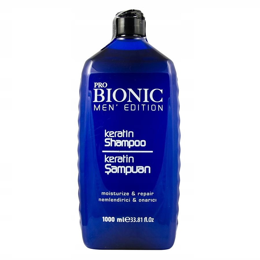 Kabuto Katana ProBionic Men Keratin regenerujący szampon do włosów z keratyną, 1000 ml