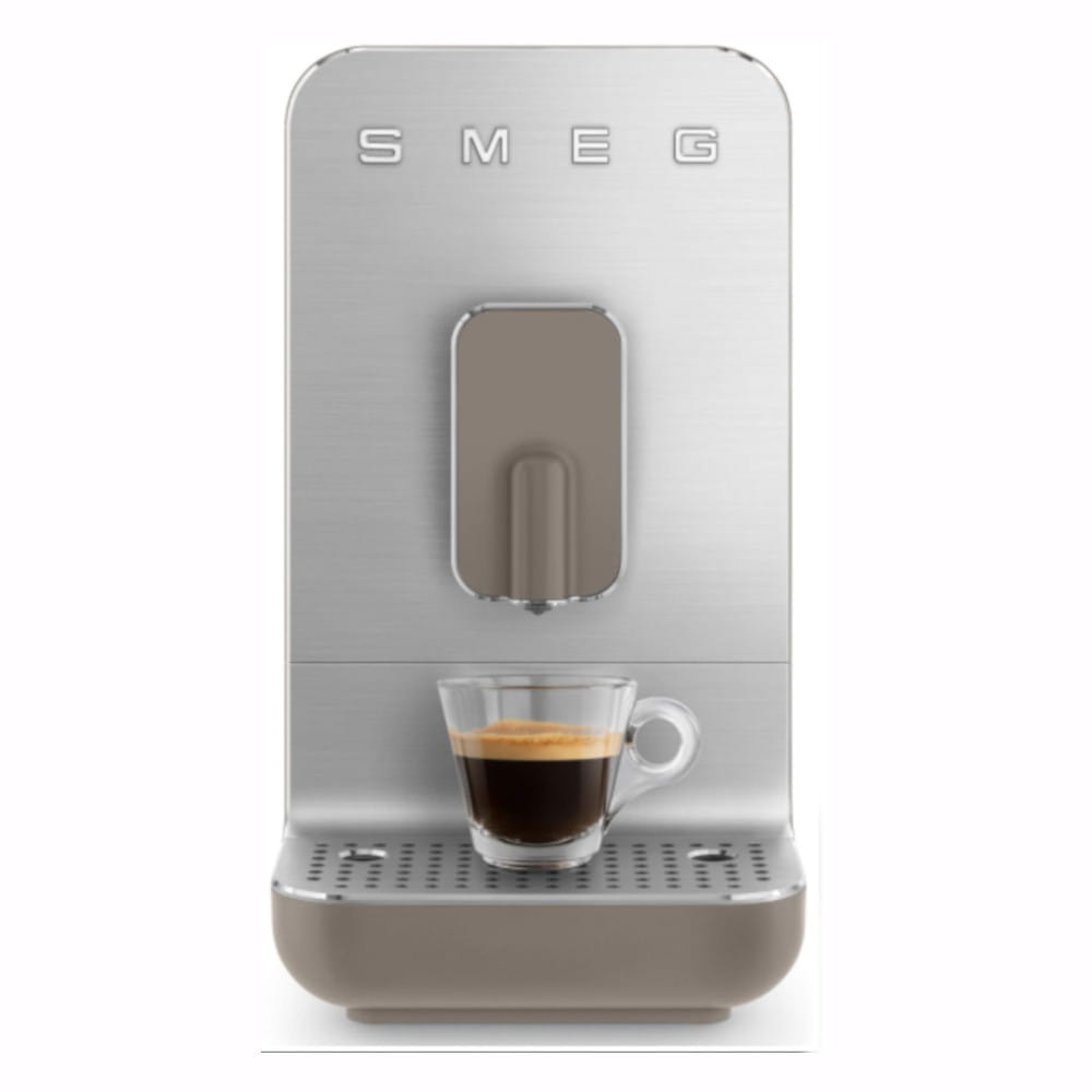 Smeg - Ekspres do kawy 50's Retro Style BCC01TPMEU Szarobrązowy matowy