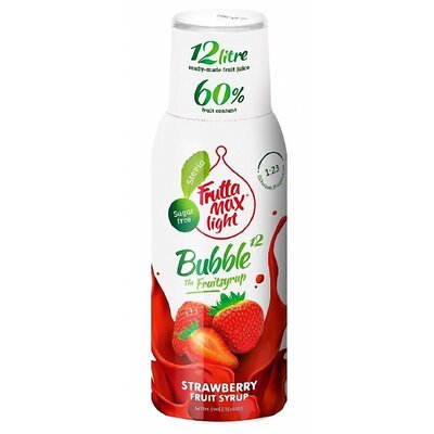 Syrop do saturatorów FRUTTAMAX Light Truskawka 500 ml bez cukru