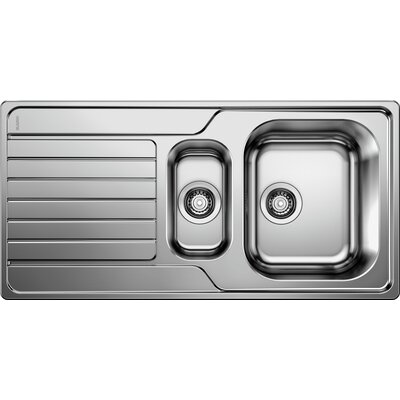 Zlewozmywak BLANCO Dinas 6 S 523375 Stal szczotkowana
