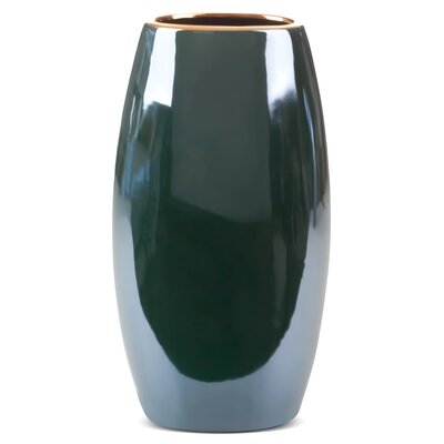 Wazon EUROFIRANY AMORA 2 19 x 12 x 35 cm Zielony
