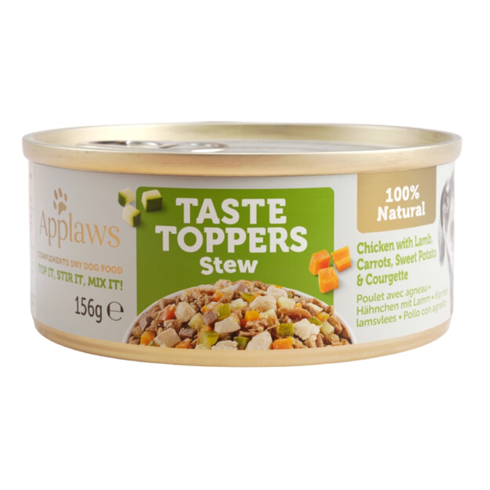 APPLAWS Taste Troppers Gulasz z kurczakiem, jagnięciną i marchewką 156 g