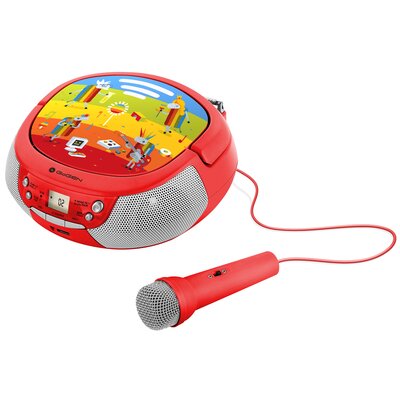Radioodtwarzacz GOGEN DECKOPREHRAVACR Bluetooth Czerwony