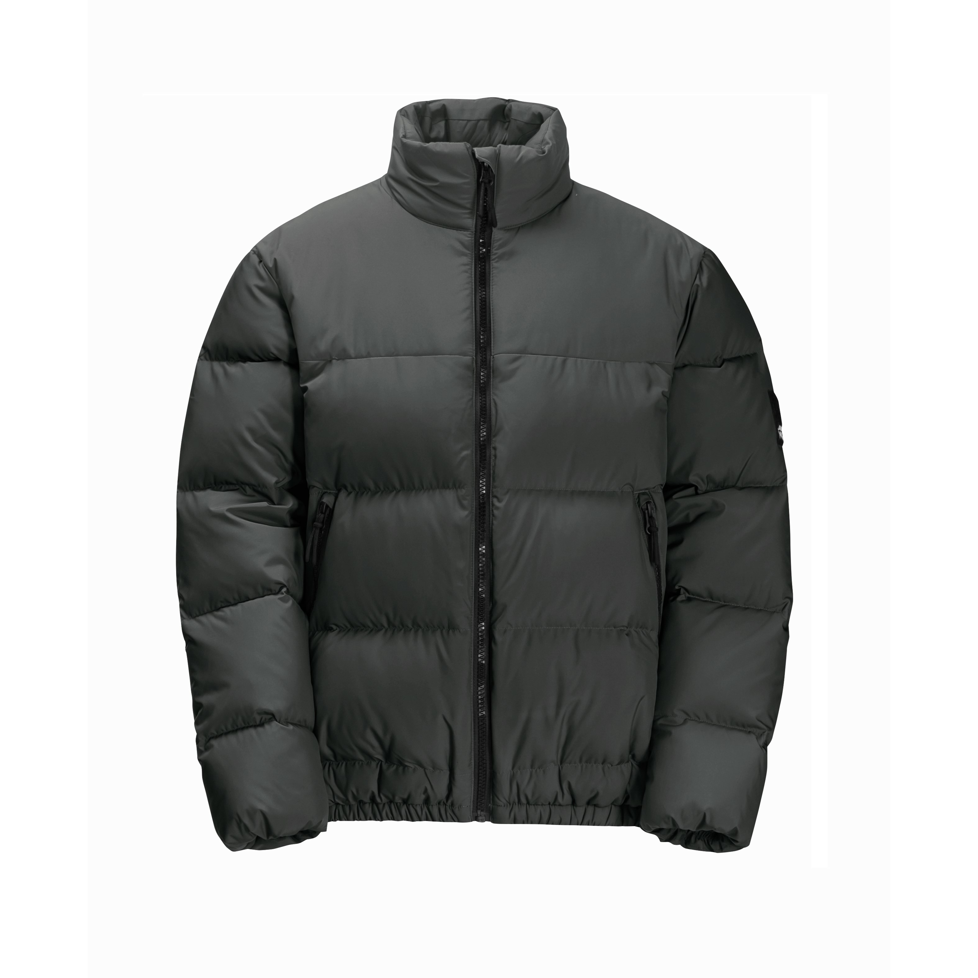 Młodzieżowa kurtka puchowa Jack Wolfskin TEEN DOWN JACKET Y granite black - 164