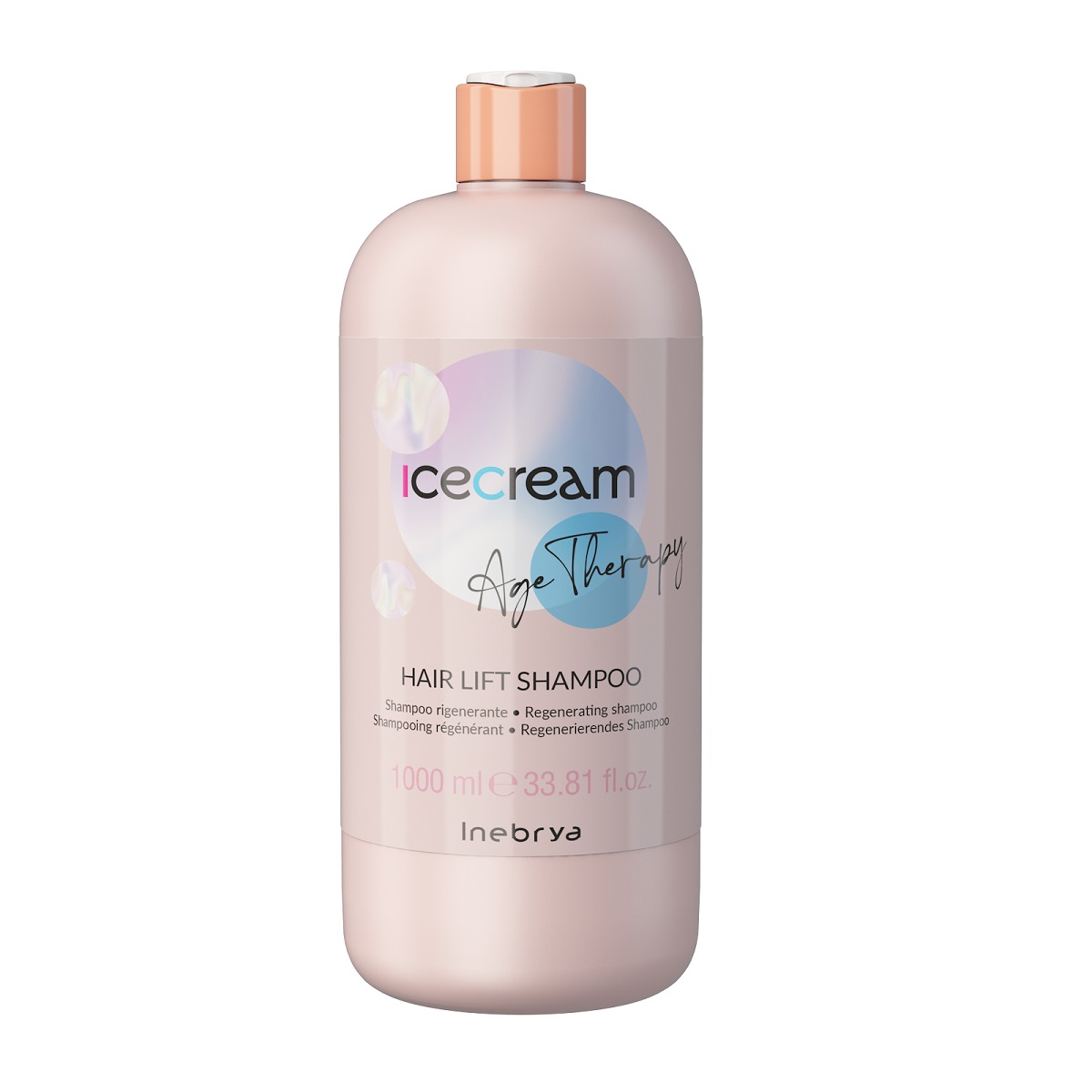 Inebrya Ice Cream Age Therapy regenerujący szampon do włosów, 1000 ml