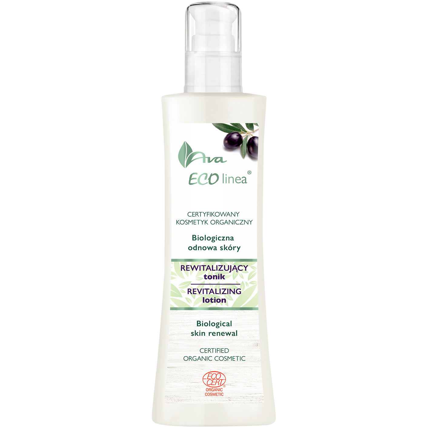 Ava Eco Linea rewitalizujący tonik do twarzy, 200 ml