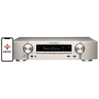 Amplituner MARANTZ NR1510 Czarny 5.2-kanałowy, 4K Ultra HD,DTS HD Master Audio, BT, AirPlay2, Wi-Fi, Multiroom HEOS