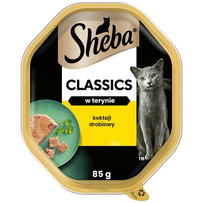 Karma dla kota SHEBA Classics Koktajl drobiowy 85 g
