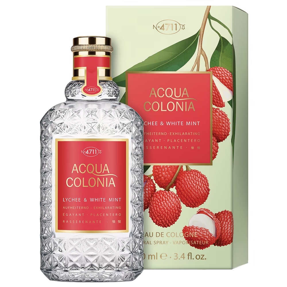 4711 Acqua Colonia Lychee & White Mint woda kolońska unisex, 100 ml
