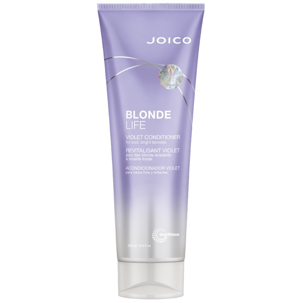 Joico Blonde Life Violet odżywka do włosów rozjaśnianych na odcienie chłodnego blondu, 250 ml