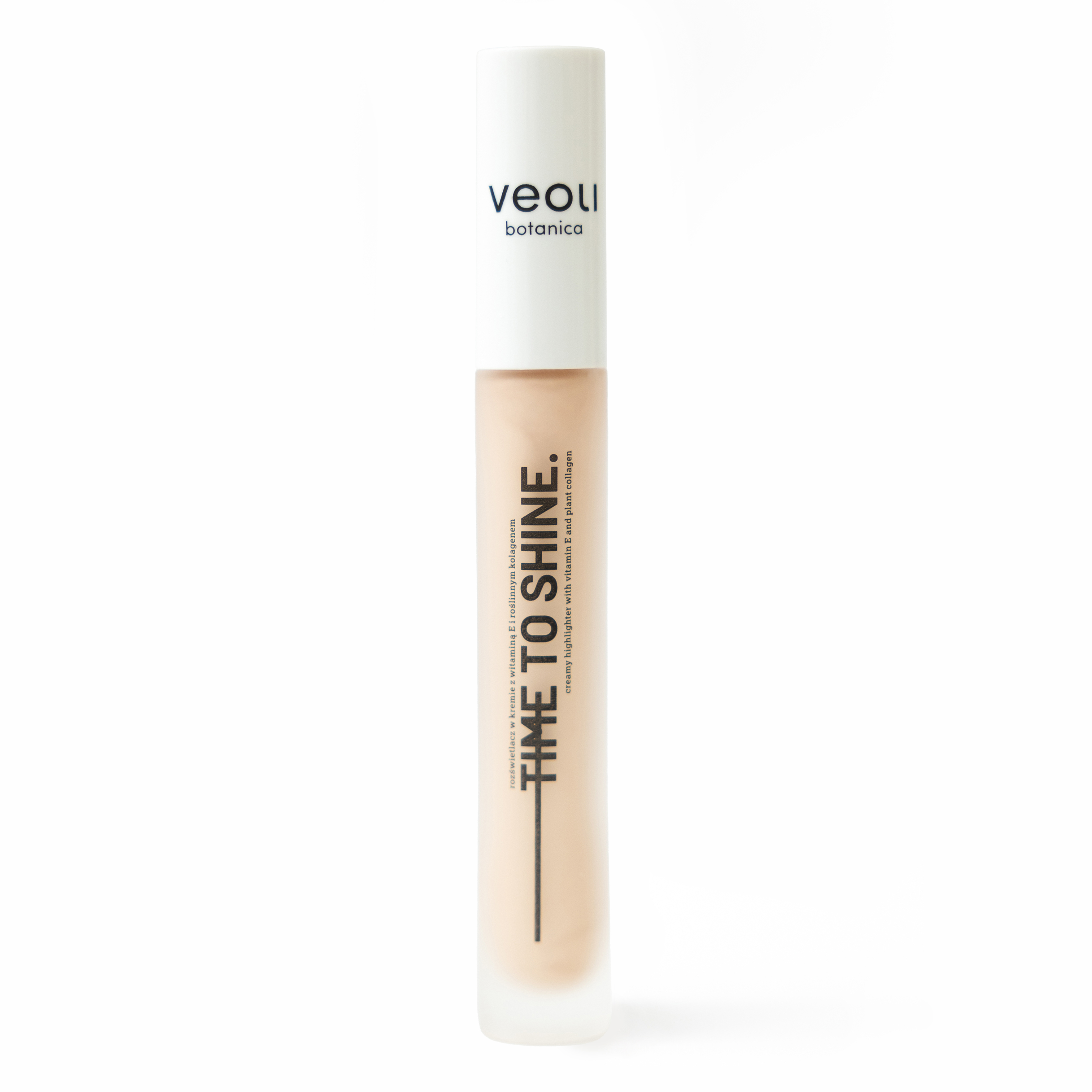 Veoli Botanica Time To Shine rozświetlacz w kremie z wit. E i roślinnym kolagenem, 10 ml