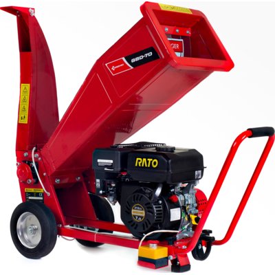 Rozdrabniacz do gałęzi GREENSO GBD-70 spalinowy 4.8kW średnica cięcia 70mm