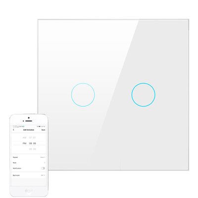 Włącznik światła AVATTO ZTS02-EU-W2