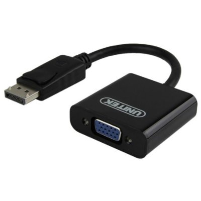 Adapter DisplayPort - VGA UNITEK Y-5118E 0.1 m