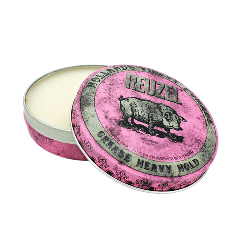 Reuzel Pink Grease Heavy Hold bardzo mocno utrwalająca pomada do włosów, 35 g
